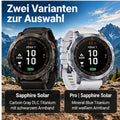 Garmin fēnix 7 Sapphire Solar – GPS-Multisport-Smartwatch