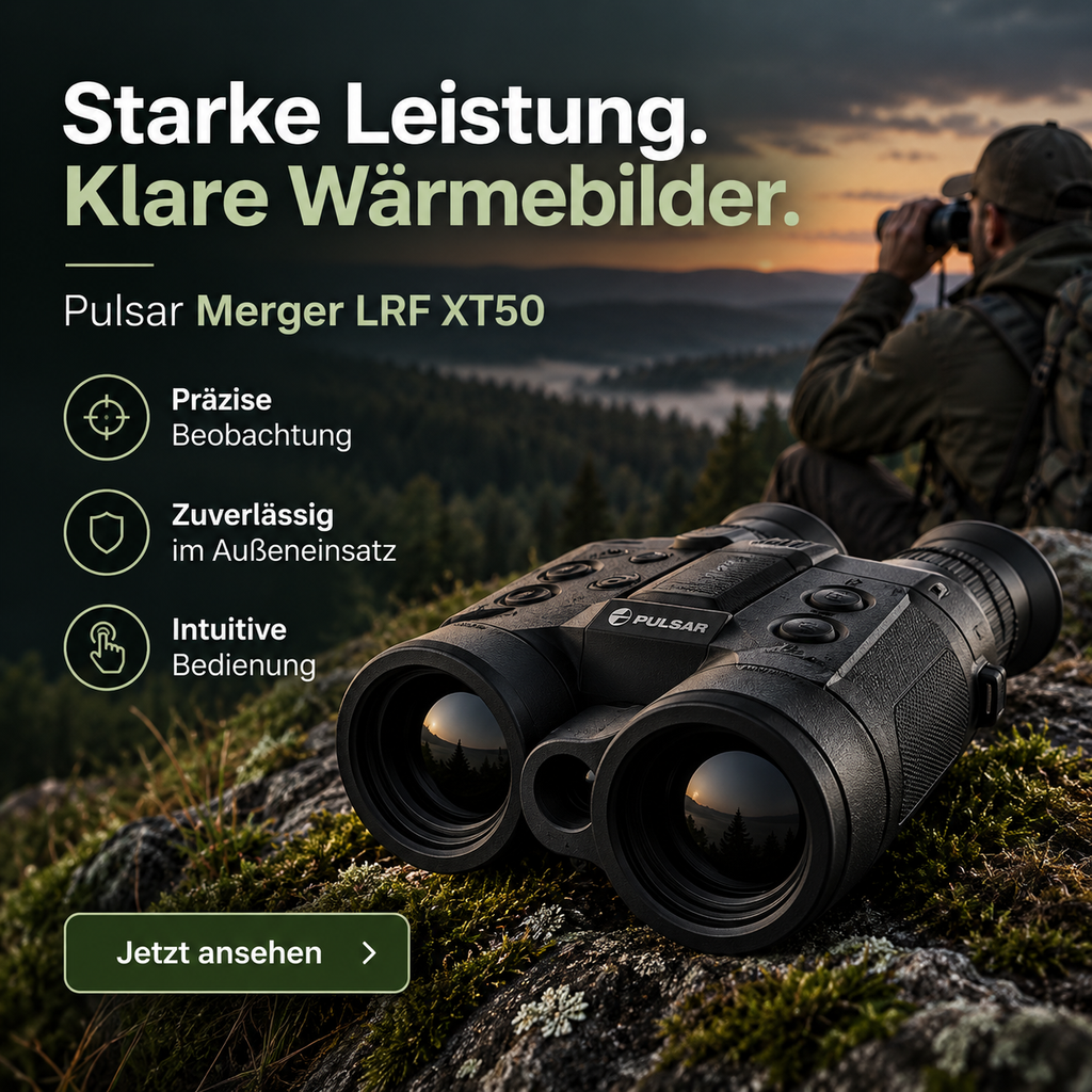 Pulsar Merger LRF XT50 Wärmebild-Fernglas für Profis