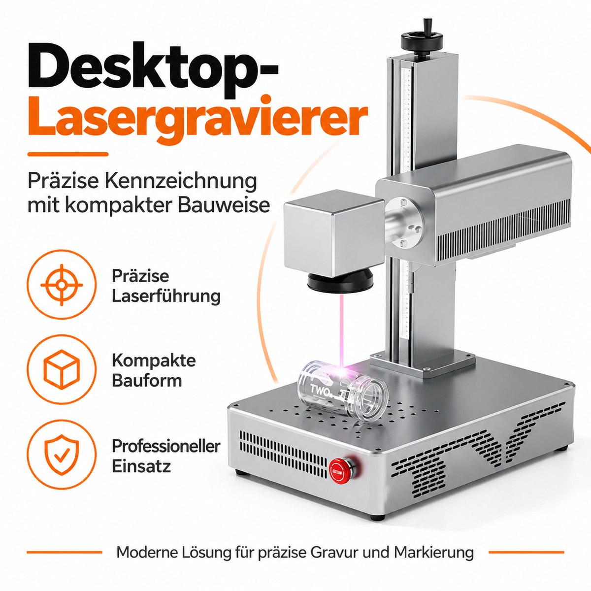 5W UV Laser Graviermaschine 355nm – Laserbeschriftungsmaschine A1
