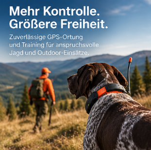 Garmin Alpha GPS Hundetracker mit Halsband für Jagdhunde
