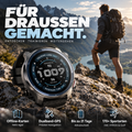 Smartwatch-Fitness- und Lifestyle-Überwachung